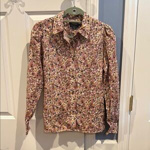 Pendleton Floral blouse